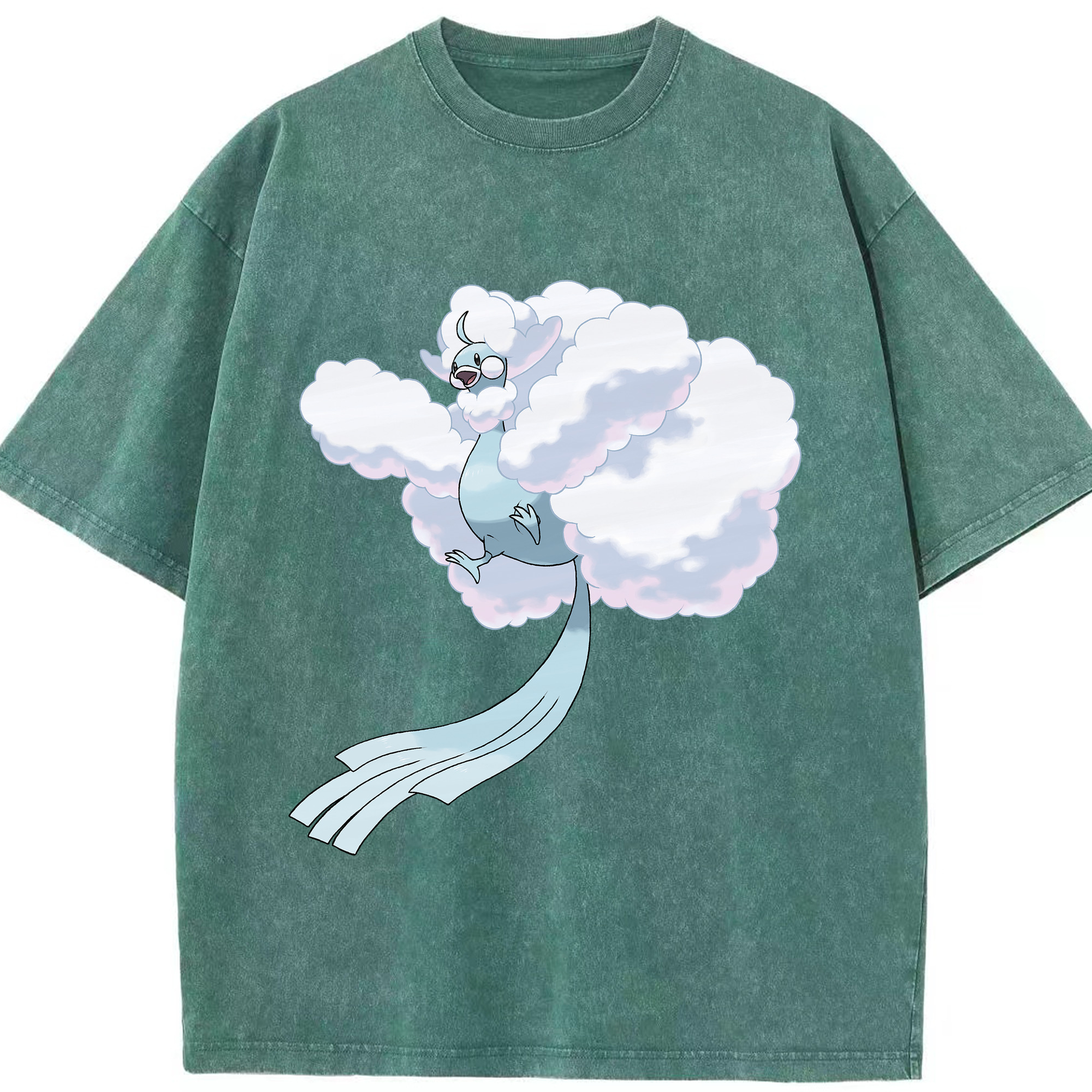 （画像用） ポケットモンスター Pokémon 綿100% ヴィンテージ風 半袖Tシャツ（フロントプリント）
